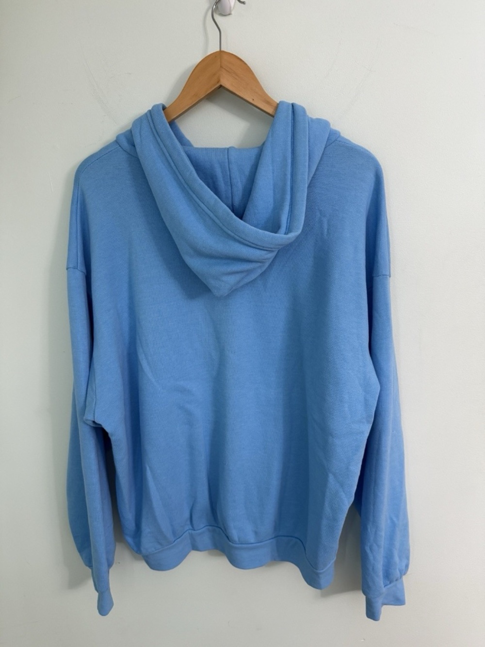 Aviator Nation 5 Stripe Relaxed Zip Hoodie & Sweatpants Set Sky Blue Size Large - Picture 8 of 14